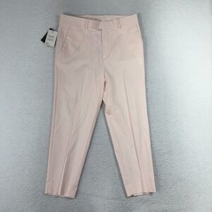 ASOS Pants Womens 32 (33x24) Trousers pink Dress High Rise Casual Career NWT